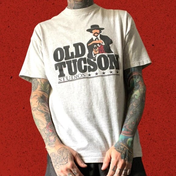 Reclaimed Vintage Other - Vintage Old Tucson Studious gunslinger t shirt single stitch men’s XL